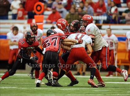Thumbnail 3 in Moriah vs Maple Grove (NYSPHSAA Class D Final) photogallery.