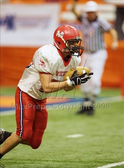 Thumbnail 3 in Moriah vs Maple Grove (NYSPHSAA Class D Final) photogallery.