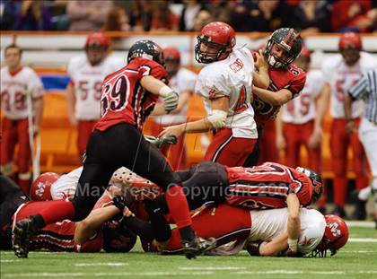 Thumbnail 3 in Moriah vs Maple Grove (NYSPHSAA Class D Final) photogallery.