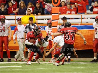 Thumbnail 1 in Moriah vs Maple Grove (NYSPHSAA Class D Final) photogallery.