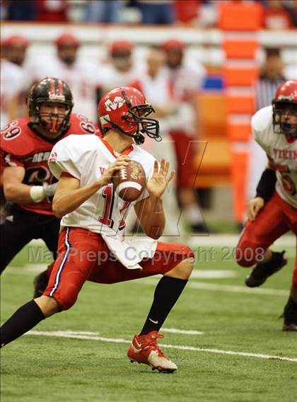 Thumbnail 3 in Moriah vs Maple Grove (NYSPHSAA Class D Final) photogallery.