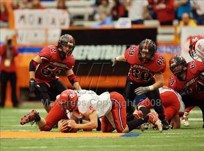Thumbnail 2 in Moriah vs Maple Grove (NYSPHSAA Class D Final) photogallery.