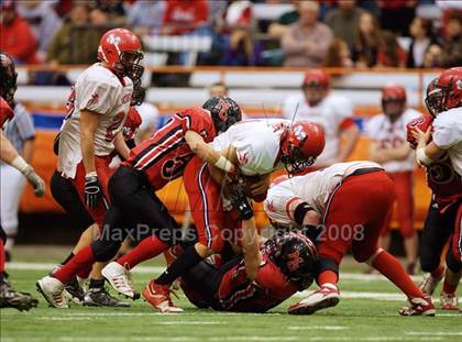 Thumbnail 2 in Moriah vs Maple Grove (NYSPHSAA Class D Final) photogallery.