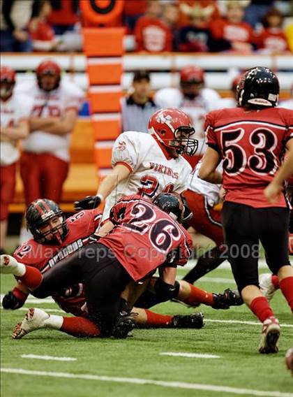 Thumbnail 2 in Moriah vs Maple Grove (NYSPHSAA Class D Final) photogallery.