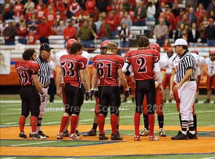 Thumbnail 2 in Moriah vs Maple Grove (NYSPHSAA Class D Final) photogallery.