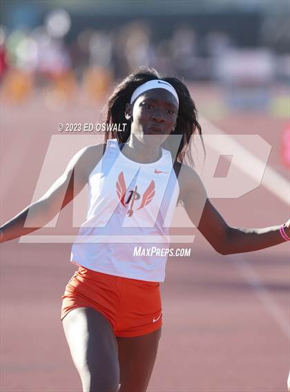 Thumbnail 2 in CIF NCS Meet of Champions (Girls 100 Meter) photogallery.