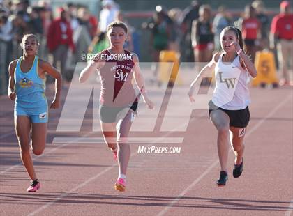 Thumbnail 2 in CIF NCS Meet of Champions (Girls 100 Meter) photogallery.