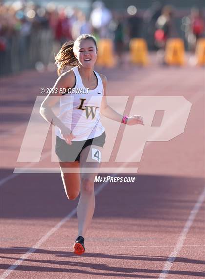 Thumbnail 1 in CIF NCS Meet of Champions (Girls 100 Meter) photogallery.