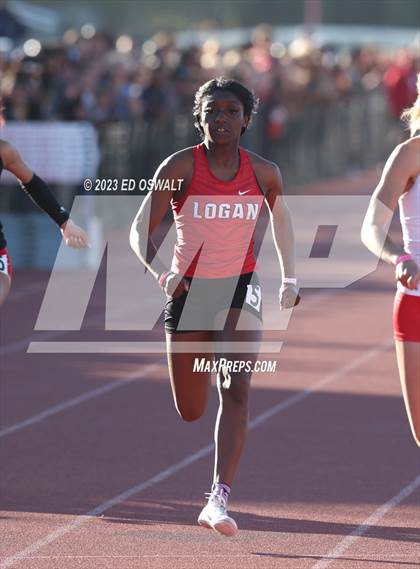 Thumbnail 2 in CIF NCS Meet of Champions (Girls 100 Meter) photogallery.
