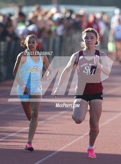 Thumbnail 3 in CIF NCS Meet of Champions (Girls 100 Meter) photogallery.