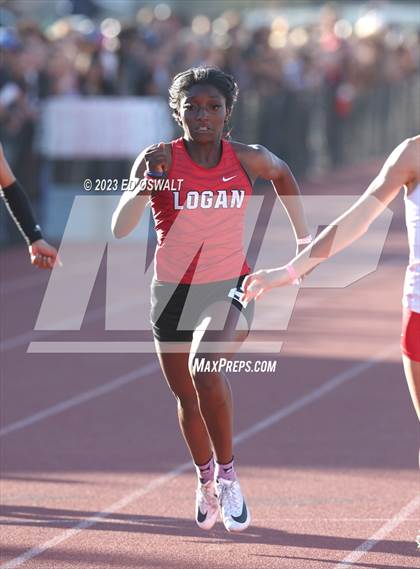 Thumbnail 3 in CIF NCS Meet of Champions (Girls 100 Meter) photogallery.