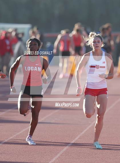 Thumbnail 3 in CIF NCS Meet of Champions (Girls 100 Meter) photogallery.