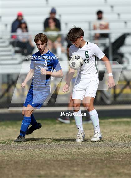 Thumbnail 2 in Tanque Verde vs Desert Christian (Ismael Arce Memorial Cup) photogallery.