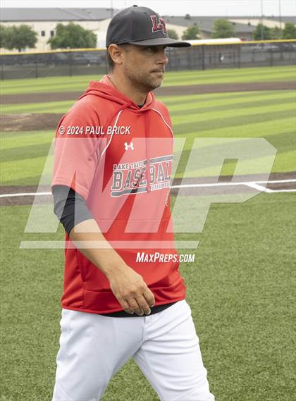 Thumbnail 3 in Lake Travis v Westwood (UIL Baseball 6A Region 4 Bi-District) photogallery.