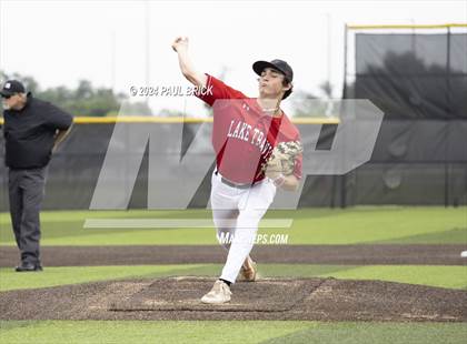 Thumbnail 1 in Lake Travis v Westwood (UIL Baseball 6A Region 4 Bi-District) photogallery.