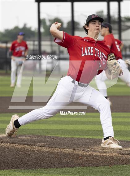 Thumbnail 2 in Lake Travis v Westwood (UIL Baseball 6A Region 4 Bi-District) photogallery.