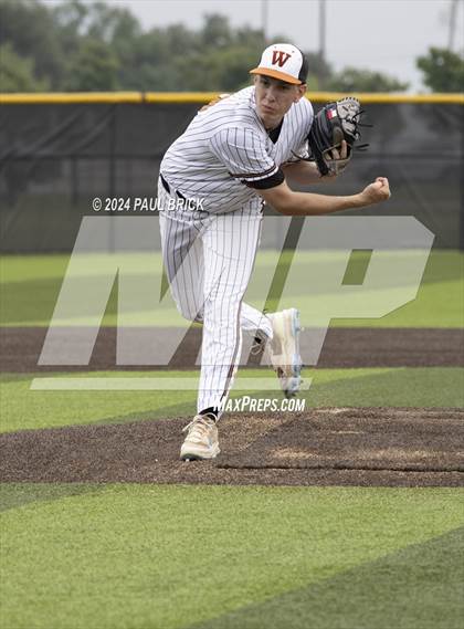 Thumbnail 3 in Lake Travis v Westwood (UIL Baseball 6A Region 4 Bi-District) photogallery.