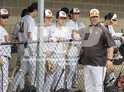 Thumbnail 3 in Lake Travis v Westwood (UIL Baseball 6A Region 4 Bi-District) photogallery.