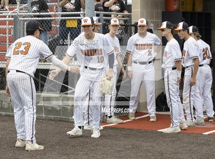 Thumbnail 3 in Lake Travis v Westwood (UIL Baseball 6A Region 4 Bi-District) photogallery.