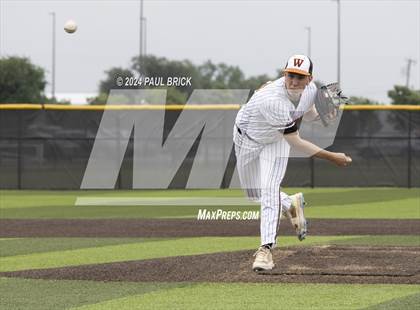 Thumbnail 1 in Lake Travis v Westwood (UIL Baseball 6A Region 4 Bi-District) photogallery.