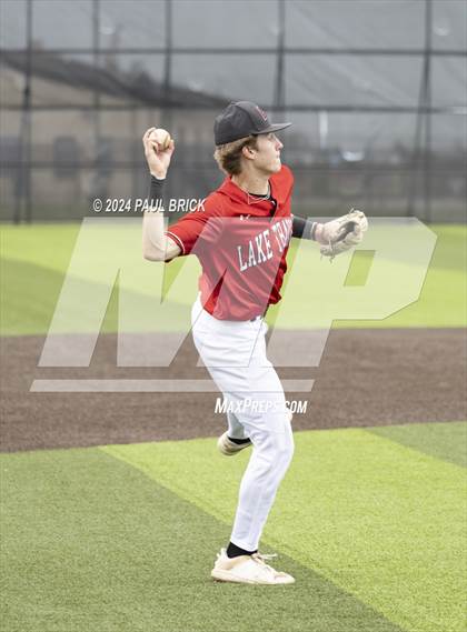 Thumbnail 3 in Lake Travis v Westwood (UIL Baseball 6A Region 4 Bi-District) photogallery.