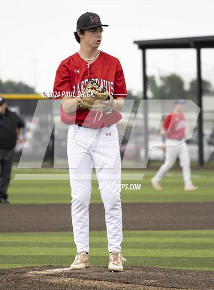 Thumbnail 3 in Lake Travis v Westwood (UIL Baseball 6A Region 4 Bi-District) photogallery.