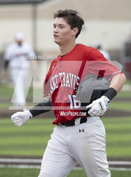 Thumbnail 1 in Lake Travis v Westwood (UIL Baseball 6A Region 4 Bi-District) photogallery.