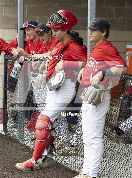 Thumbnail 2 in Lake Travis v Westwood (UIL Baseball 6A Region 4 Bi-District) photogallery.
