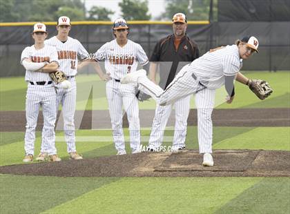 Thumbnail 2 in Lake Travis v Westwood (UIL Baseball 6A Region 4 Bi-District) photogallery.