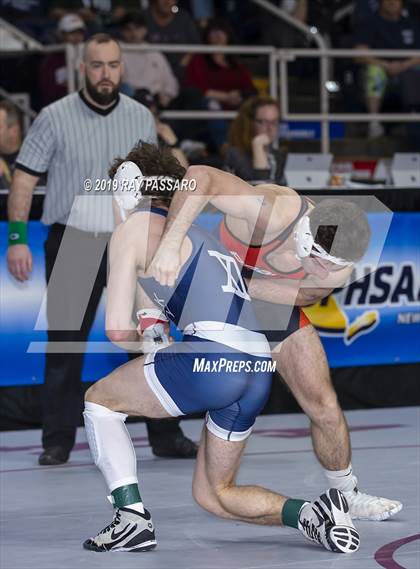 Thumbnail 1 in NYSPHSAA Wrestling Championships (Round 1) photogallery.