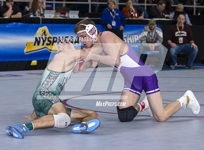 Thumbnail 3 in NYSPHSAA Wrestling Championships (Round 1) photogallery.