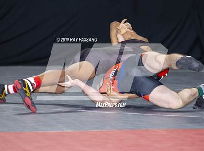 Thumbnail 1 in NYSPHSAA Wrestling Championships (Round 1) photogallery.