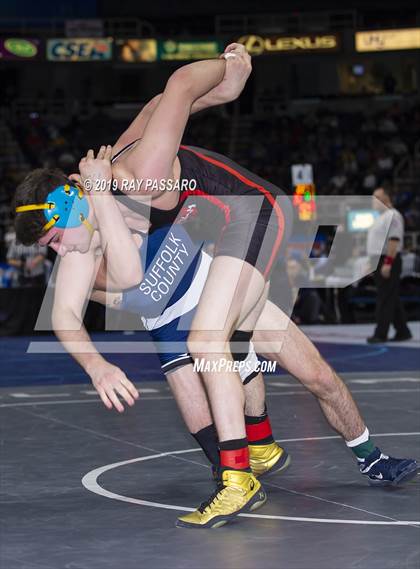 Thumbnail 2 in NYSPHSAA Wrestling Championships (Round 1) photogallery.