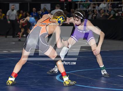 Thumbnail 1 in NYSPHSAA Wrestling Championships (Round 1) photogallery.