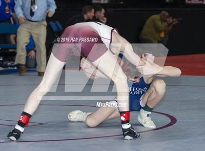 Thumbnail 1 in NYSPHSAA Wrestling Championships (Round 1) photogallery.