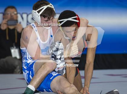 Thumbnail 2 in NYSPHSAA Wrestling Championships (Round 1) photogallery.