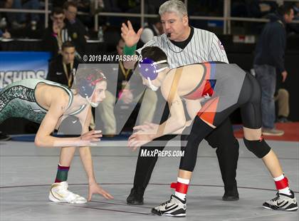 Thumbnail 1 in NYSPHSAA Wrestling Championships (Round 1) photogallery.