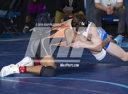 Thumbnail 1 in NYSPHSAA Wrestling Championships (Round 1) photogallery.