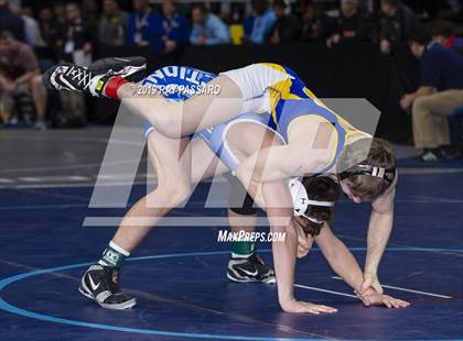 Thumbnail 1 in NYSPHSAA Wrestling Championships (Round 1) photogallery.