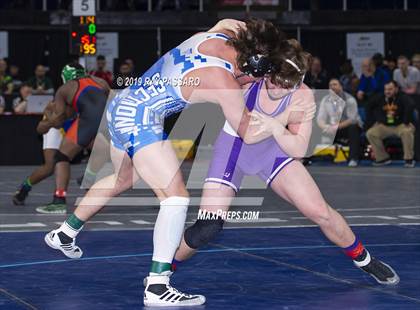 Thumbnail 1 in NYSPHSAA Wrestling Championships (Round 1) photogallery.