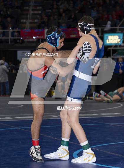 Thumbnail 2 in NYSPHSAA Wrestling Championships (Round 1) photogallery.