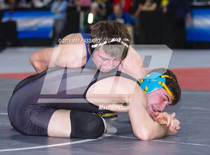 Thumbnail 1 in NYSPHSAA Wrestling Championships (Round 1) photogallery.