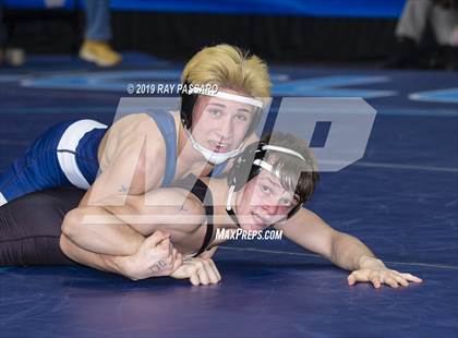 Thumbnail 1 in NYSPHSAA Wrestling Championships (Round 1) photogallery.