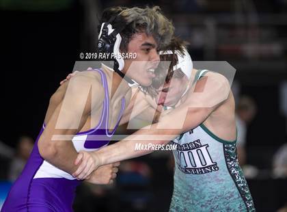 Thumbnail 2 in NYSPHSAA Wrestling Championships (Round 1) photogallery.