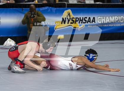 Thumbnail 2 in NYSPHSAA Wrestling Championships (Round 1) photogallery.