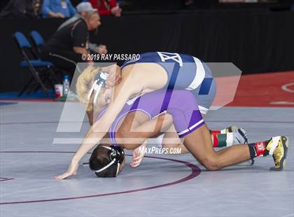 Thumbnail 1 in NYSPHSAA Wrestling Championships (Round 1) photogallery.