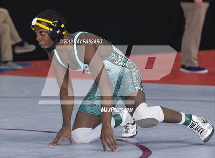 Thumbnail 1 in NYSPHSAA Wrestling Championships (Round 1) photogallery.
