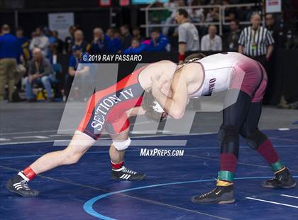 Thumbnail 1 in NYSPHSAA Wrestling Championships (Round 1) photogallery.