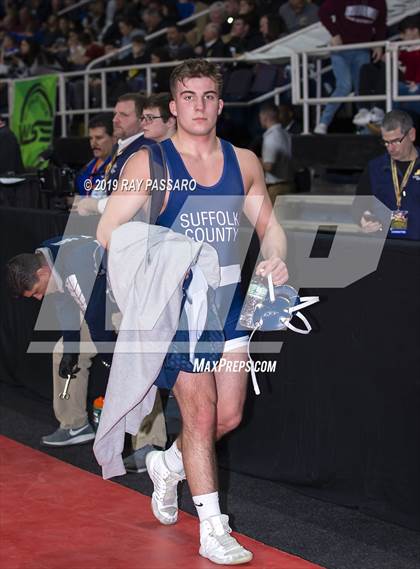 Thumbnail 2 in NYSPHSAA Wrestling Championships (Round 1) photogallery.