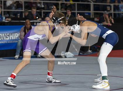 Thumbnail 2 in NYSPHSAA Wrestling Championships (Round 1) photogallery.